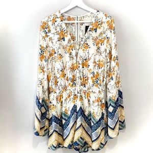 NWT Katie & Chloe Floral Romper